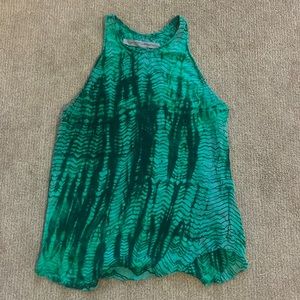 Raquel Allegra Silk Tie Dyed Tank sz 1. Fits S-M